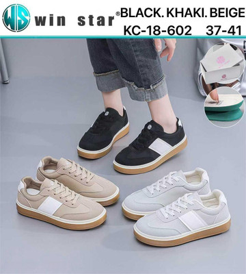 کتانی طرح ونس WIN-STAR مدل KC-18-602 | کفش اسپرت روزمره سبک و بادوام سایز ۳۷ تا ۴۱